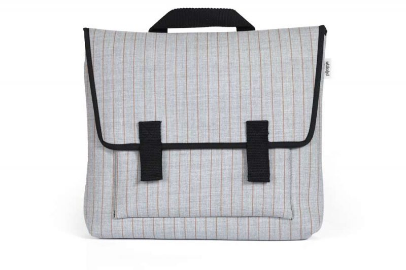 Satchel Backpack Chalk Stripe Grey GoldSatchel Backpack Mini Check