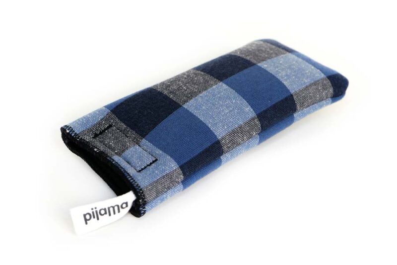 Housse A Lunettes Herringbone Ice Housse A Lunettes Check BlueHousse A Lunettes Herringbone Ice